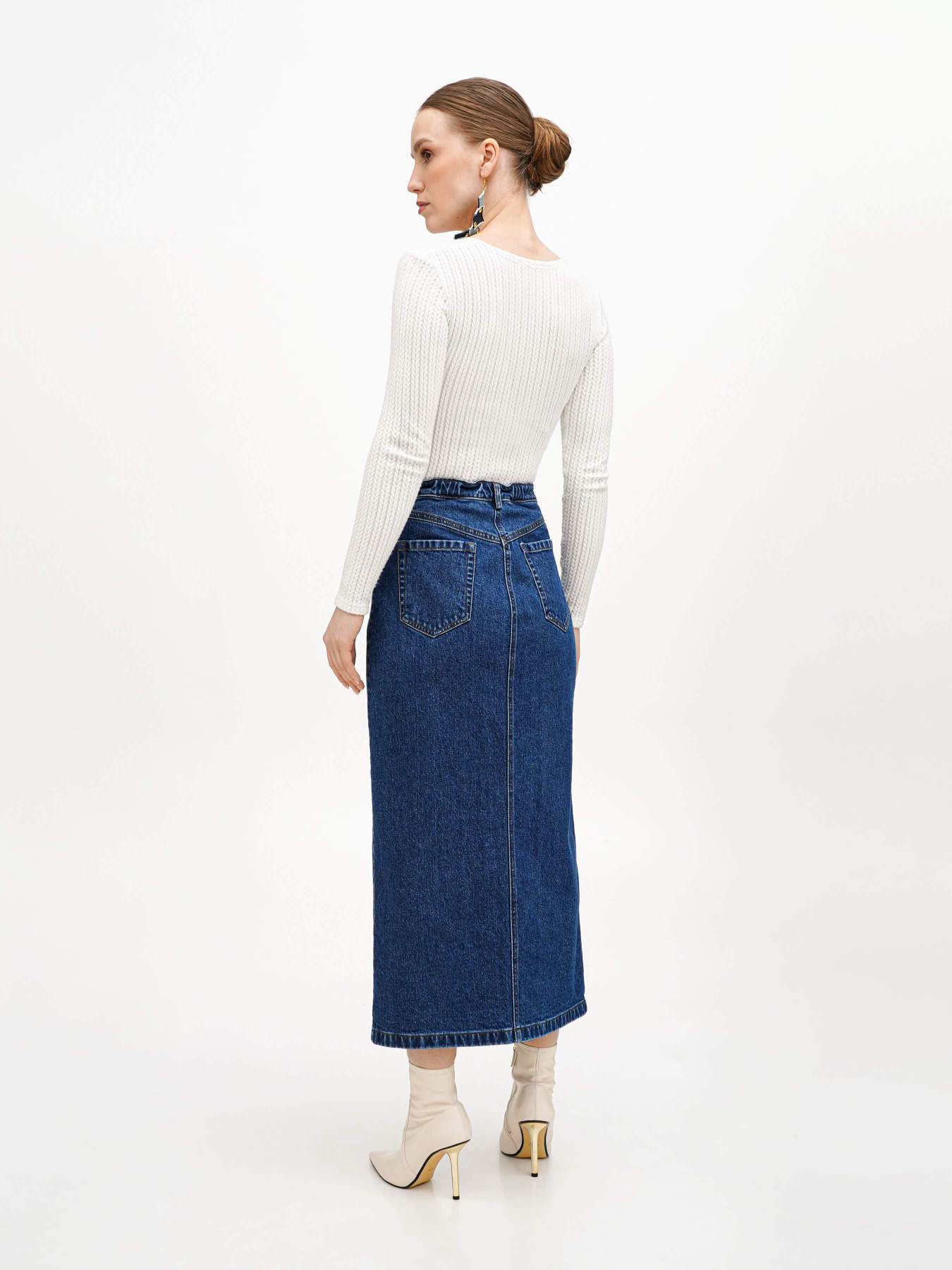 Джинсова спідниця A.G.N.A модель AG-4006 Фото