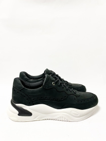 Кроссовки Legessy модель FLOYD_BLACK_WHITE Фото