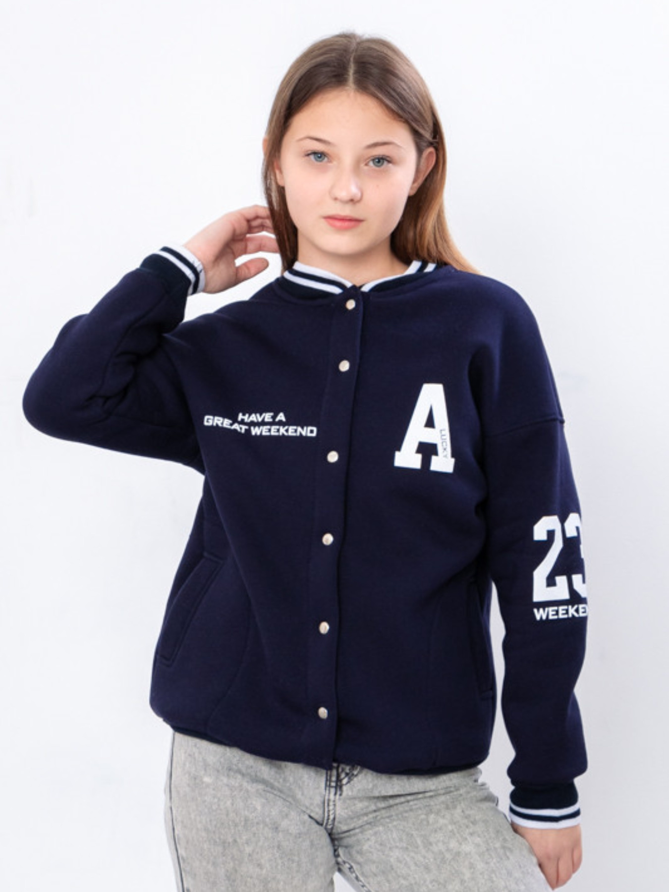 Кофта Носи своє модель 6404-025-33-2-chornilxno-sinj Фото