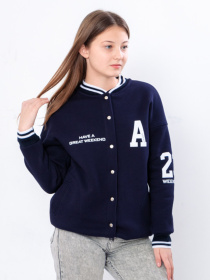 Кофта Носи своє модель 6404-025-33-2-chornilxno-sinj Фото