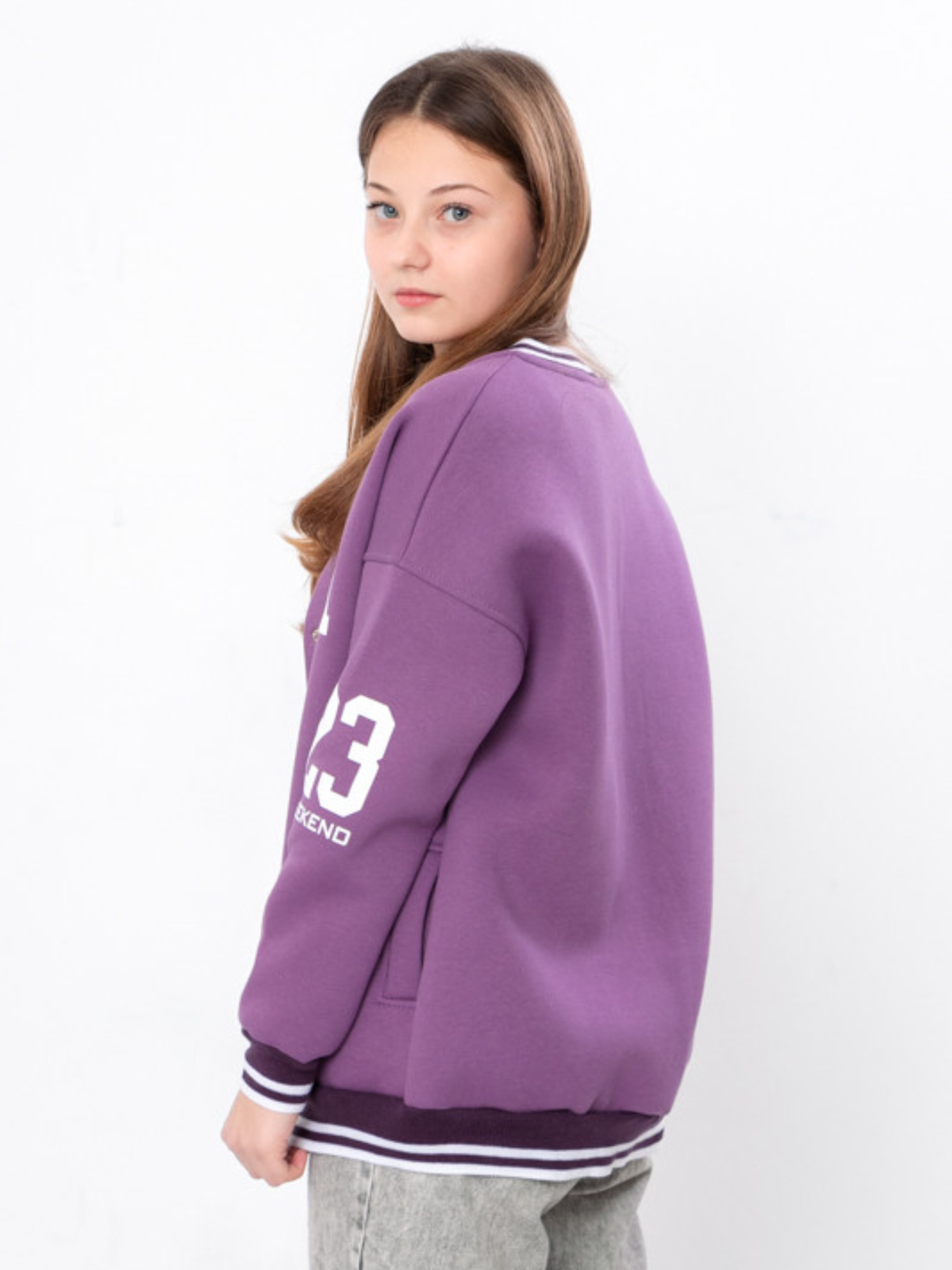 Кофта Носи своє Бомбер модель 6404-025-33-2-popelqsta-orhdeq Фото