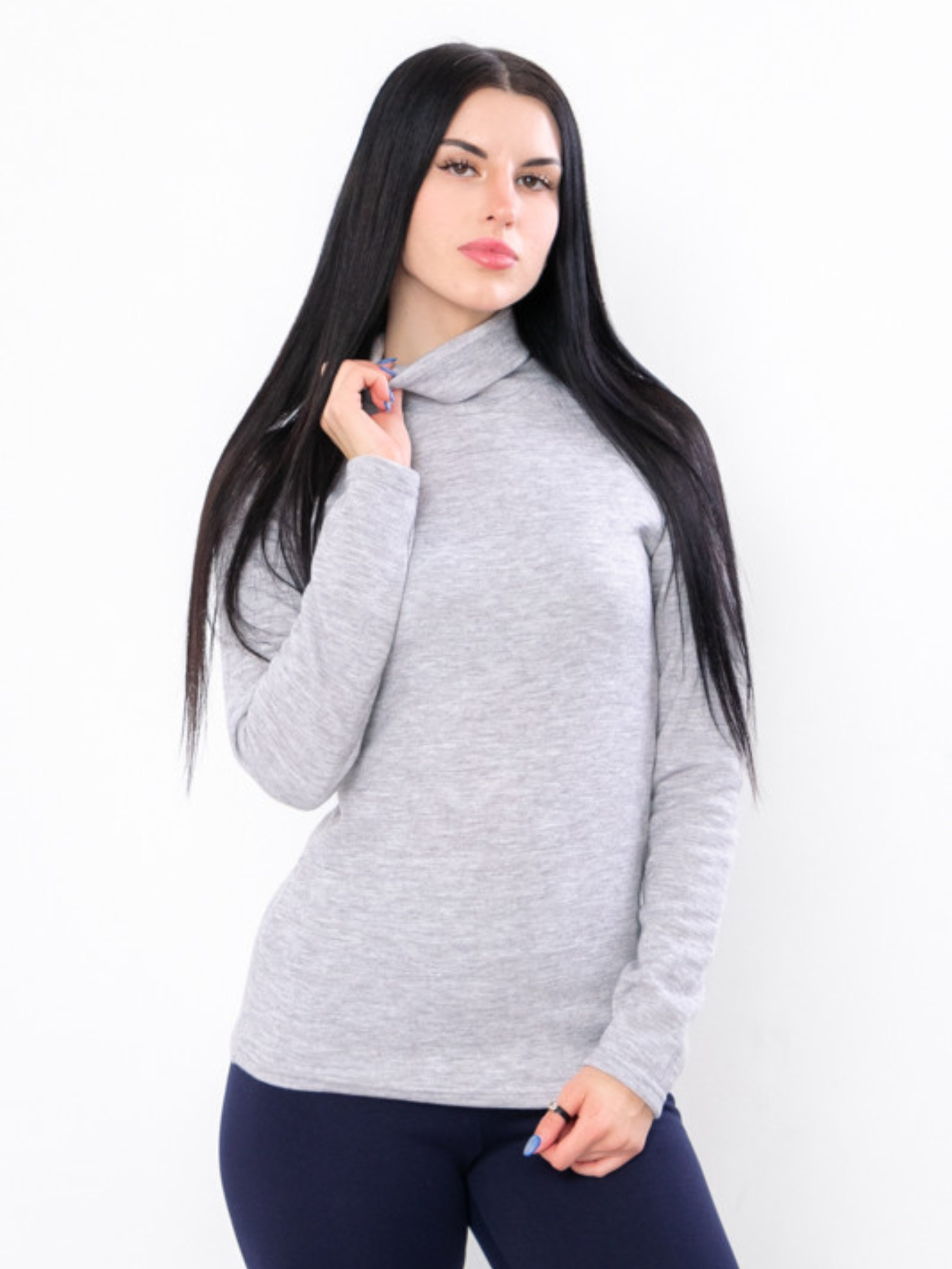 Водолазка Носи своє модель 8047-112-svtlo-srij-melanzh Фото