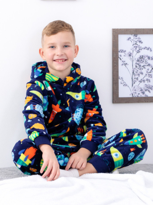 Пижама Носи своє модель 6413-035-4-kosmos-temno-sinj Фото