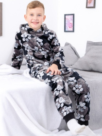 Піжама Носи своє модель 6413-035-4-lapki-na-chornomu Фото