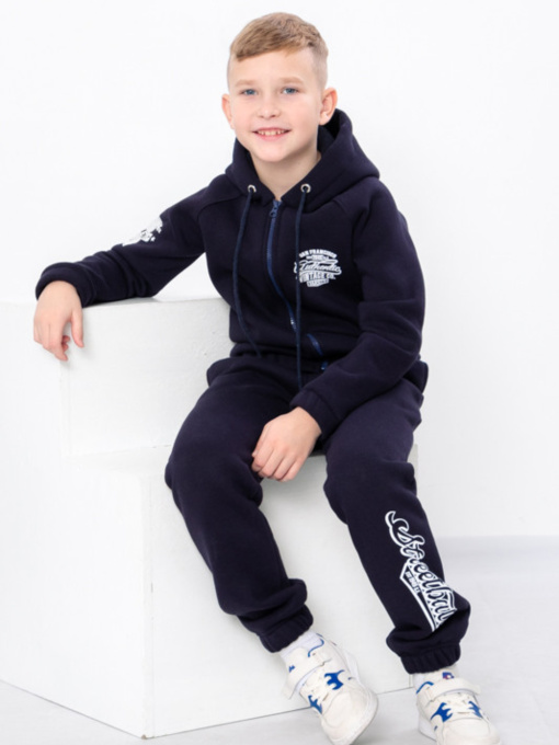 Повседневный костюм Носи своє модель 6309-025-33-4-chornilxno-sinj Фото