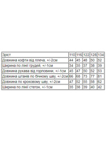 Повсякденний костюм Носи своє модель 6309-025-33-4-chornilxno-sinj Фото