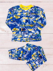 Пижама Носи своє модель 6076-002-4-nadpisi-sinj Фото