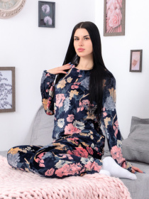 Піжама Носи своє модель 8162-035-kvti-na-chornilxno-sinxomu Фото