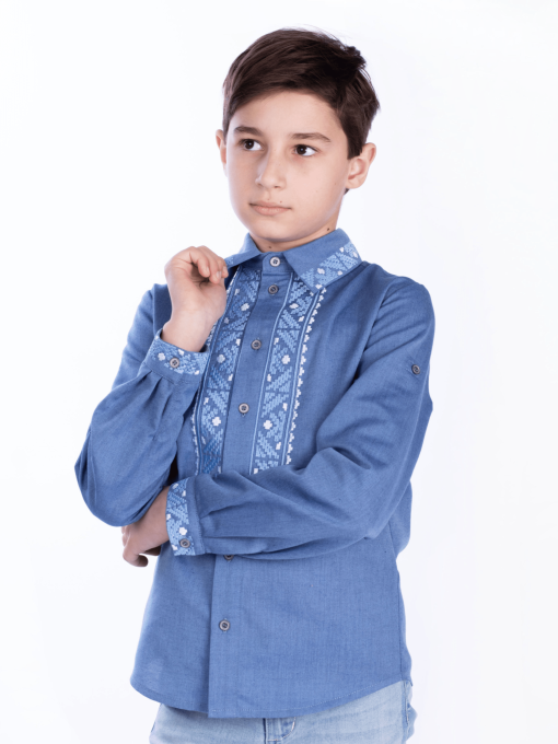 Вышитая рубашка Едельвіка модель 388-22-00 Фото