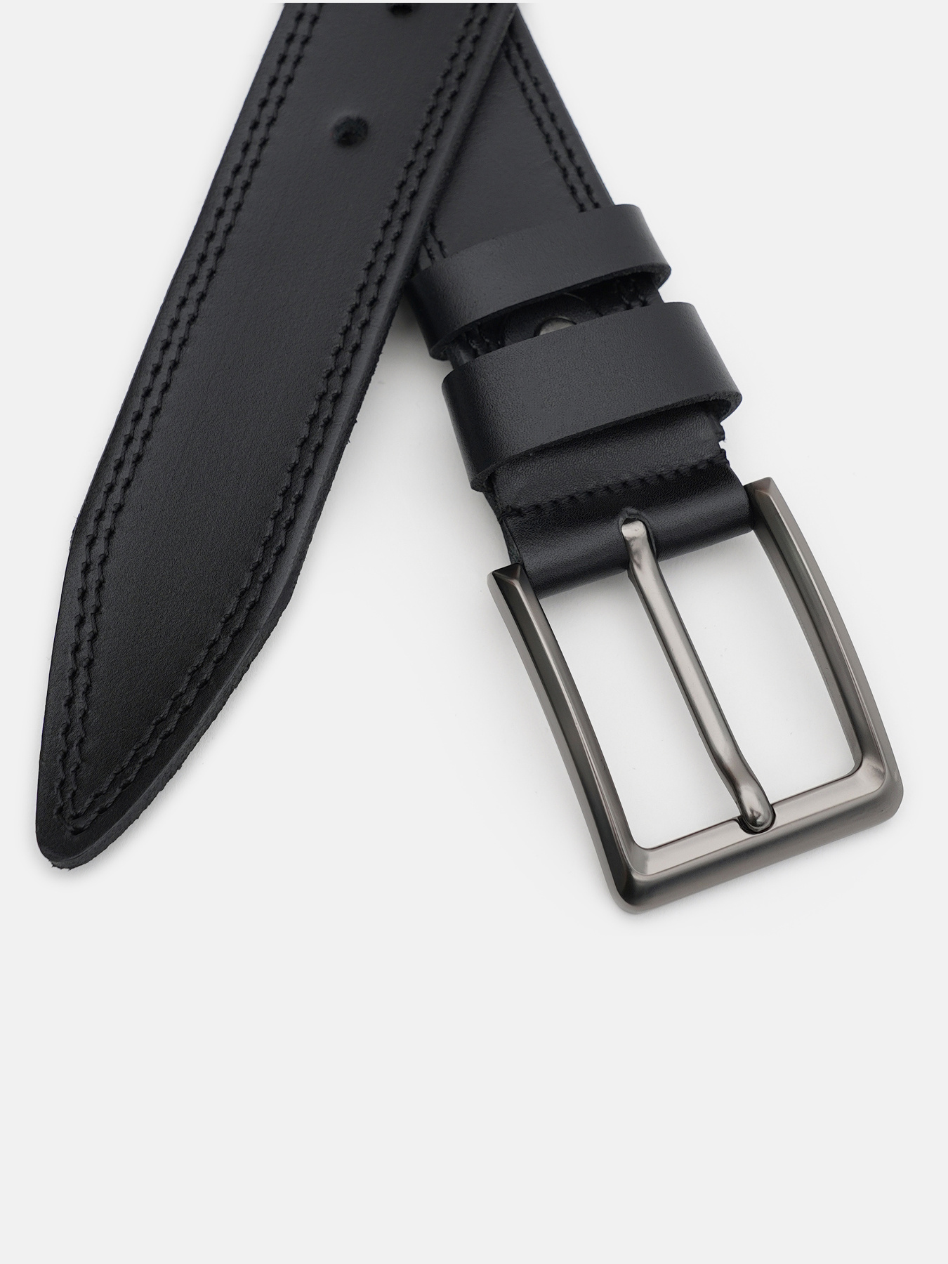 Ремінь Borsa Leather модель 125vfx80-black Фото