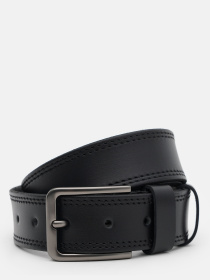 Ремінь Borsa Leather модель 125vfx83-black Ремінь Borsa Leather модель 125vfx83-black Фото