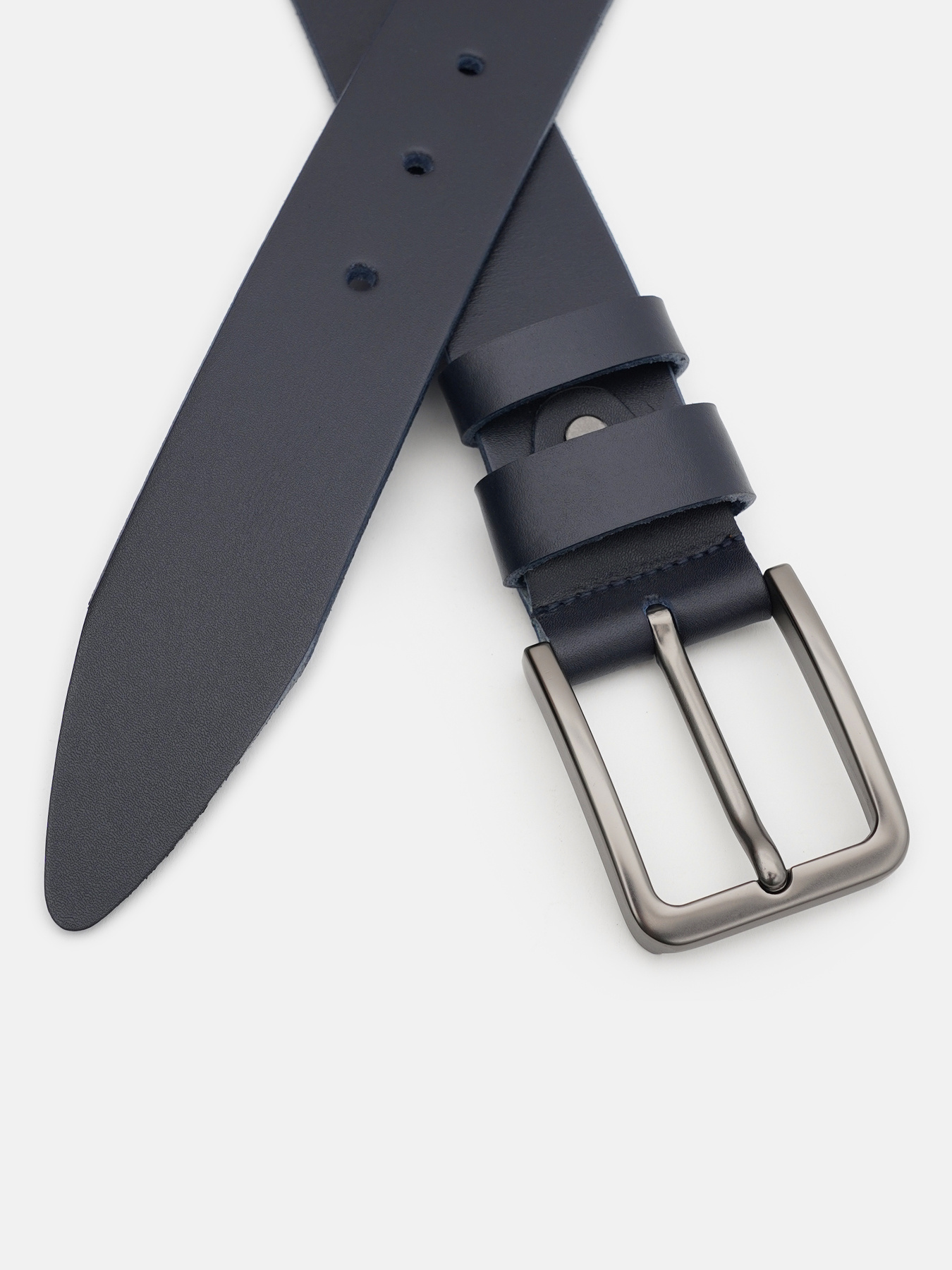 Ремінь Borsa Leather модель 125vfx84-navy Фото