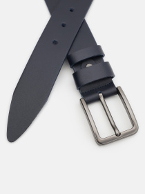 Ремінь Borsa Leather модель 125vfx84-navy Ремінь Borsa Leather модель 125vfx84-navy Фото