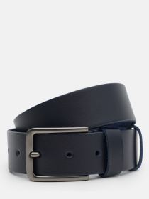 Ремінь Borsa Leather модель 125vfx84-navy Ремінь Borsa Leather модель 125vfx84-navy Фото