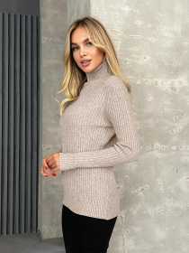 Свитер ISSA Plus модель WN20-575_бежевый Фото