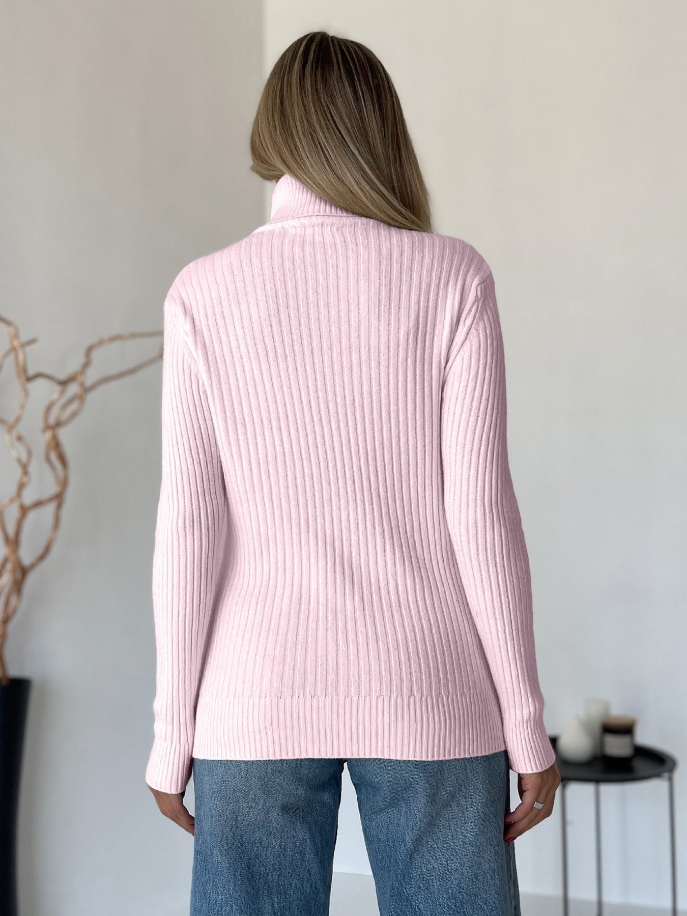 Свитер ISSA Plus модель WN20-575_розовый Фото