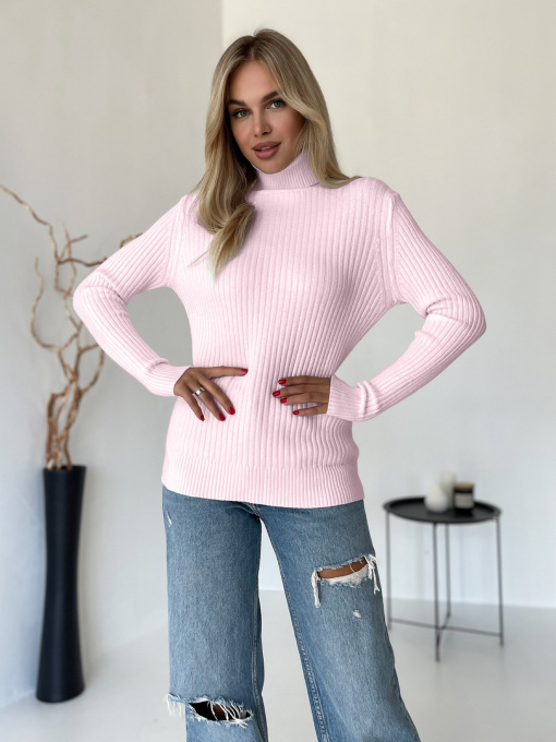 Свитер ISSA Plus модель WN20-575_розовый Фото