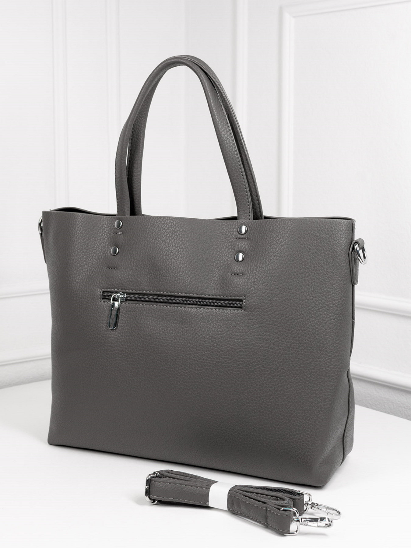 Шоппер ISSA Plus модель SU3-188_серый Фото