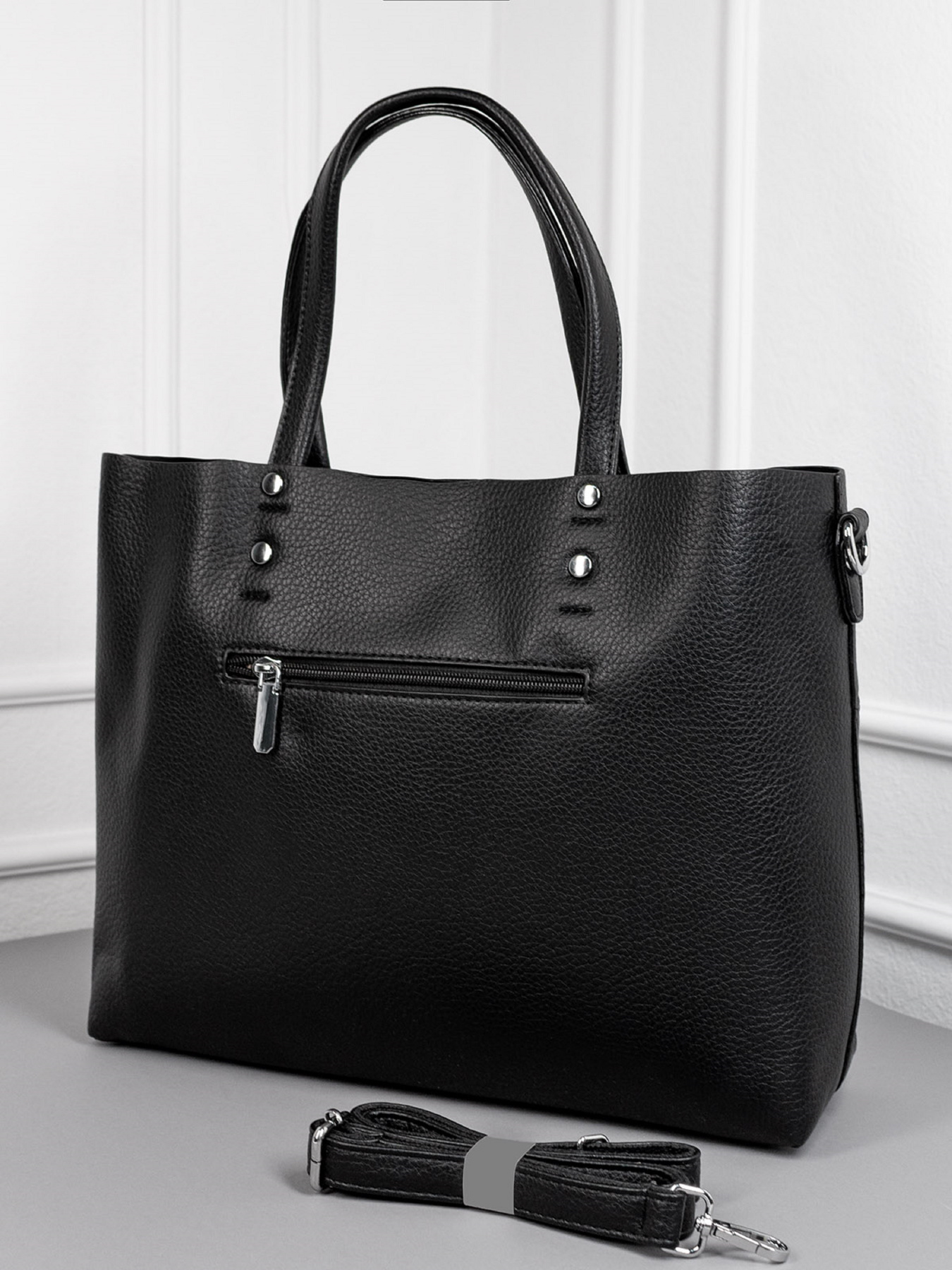 Шоппер ISSA Plus модель SU3-188_черный Фото