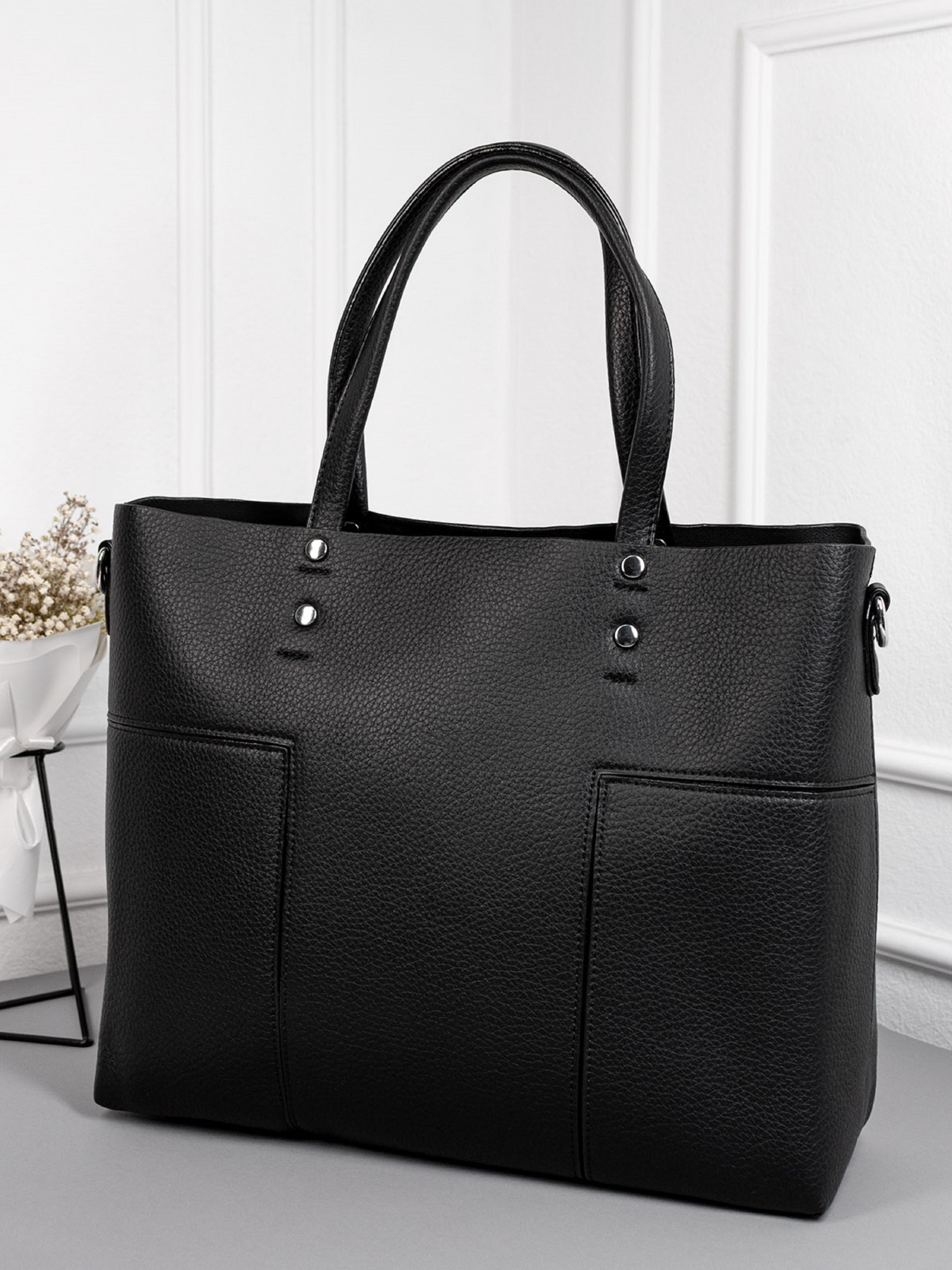 Шоппер ISSA Plus модель SU3-188_черный Фото