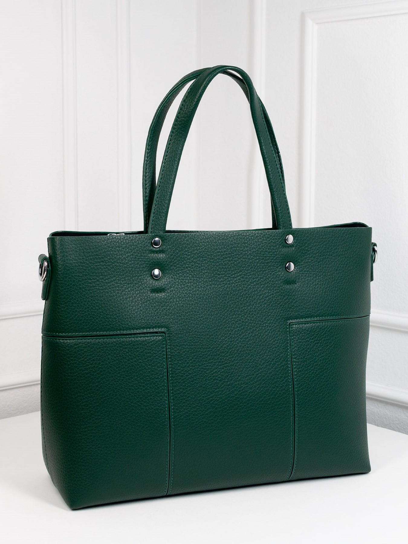 Шоппер ISSA Plus модель SU3-188_зеленый Фото