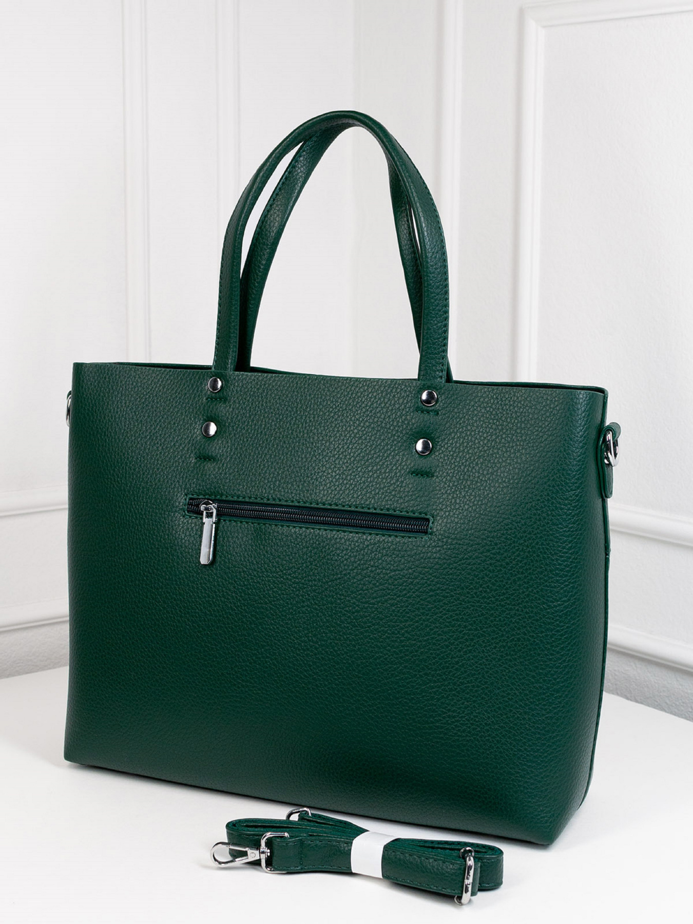 Шопер ISSA Plus модель SU3-188_зеленый Фото