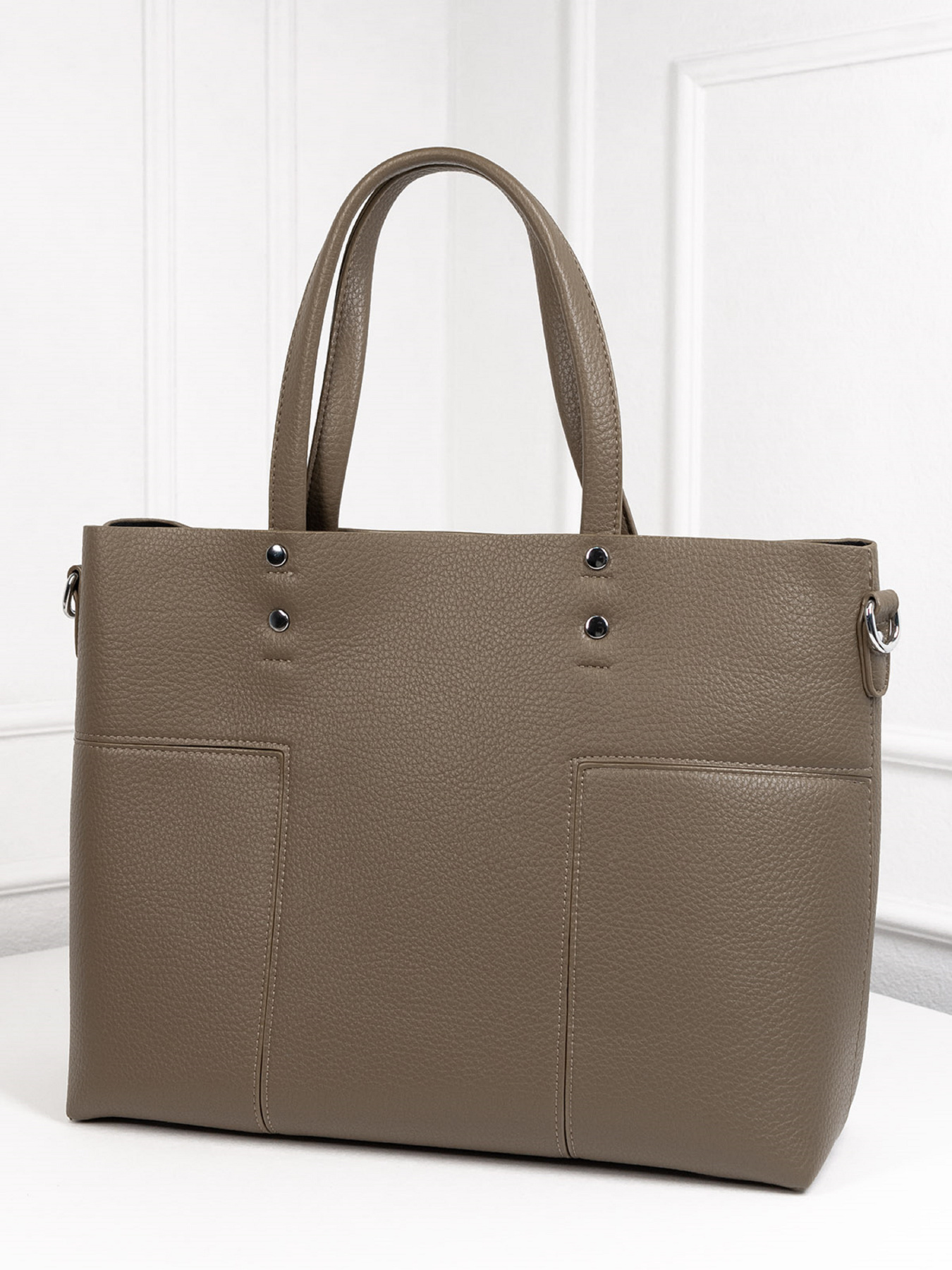 Шоппер ISSA Plus модель SU3-188_бежевый Фото