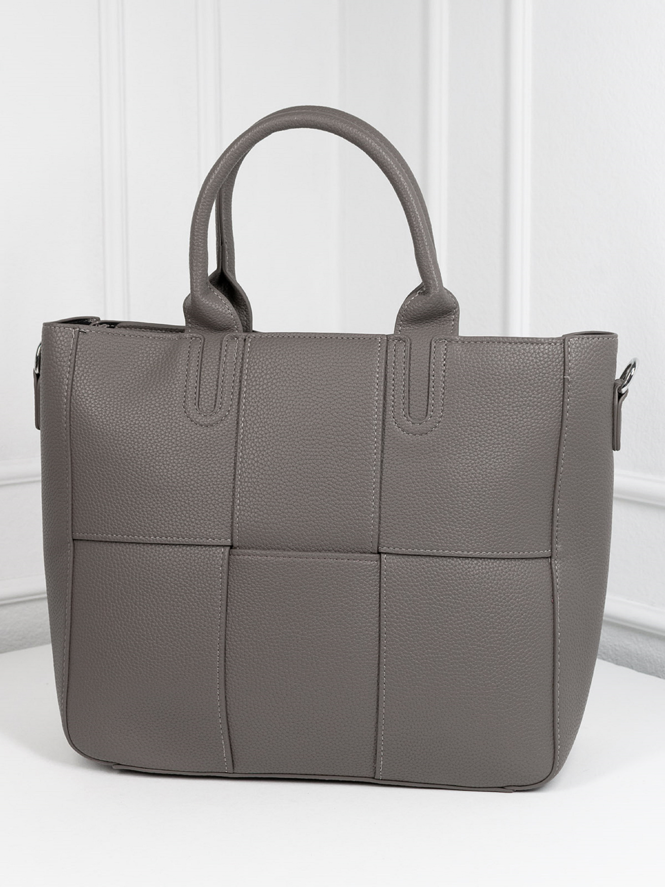 Шоппер ISSA Plus модель SU3-189_бежевый Фото