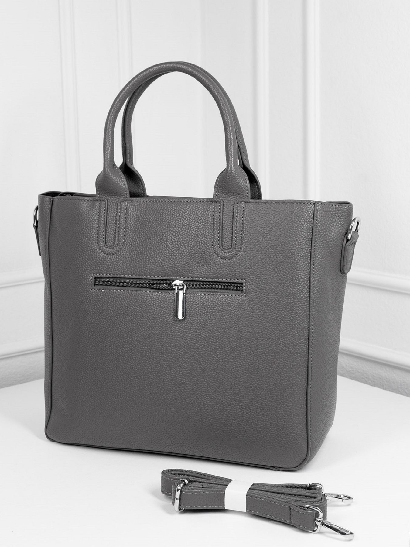 Шоппер ISSA Plus модель SU3-189_серый Фото