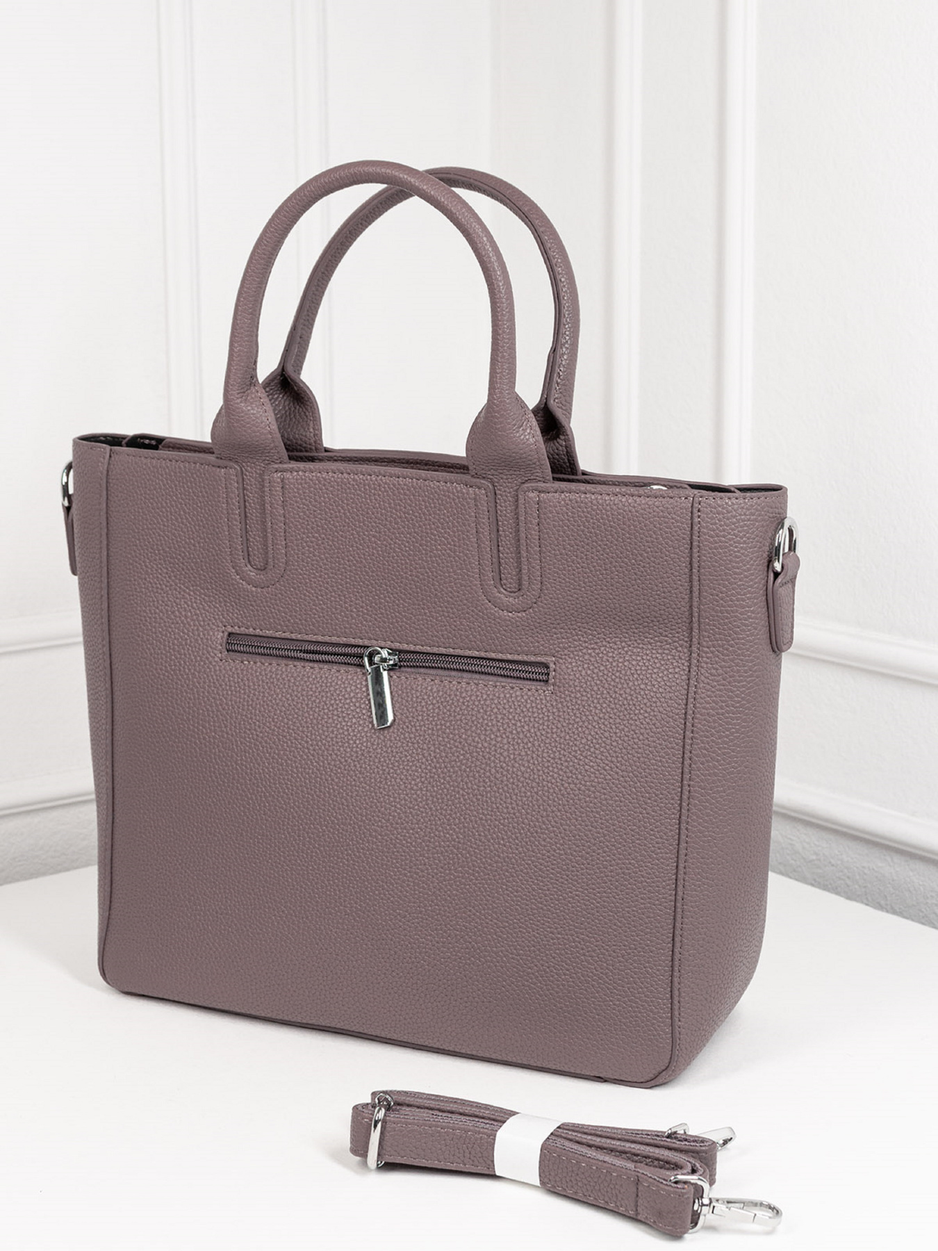 Шоппер ISSA Plus модель SU3-189_темно_розовый Фото