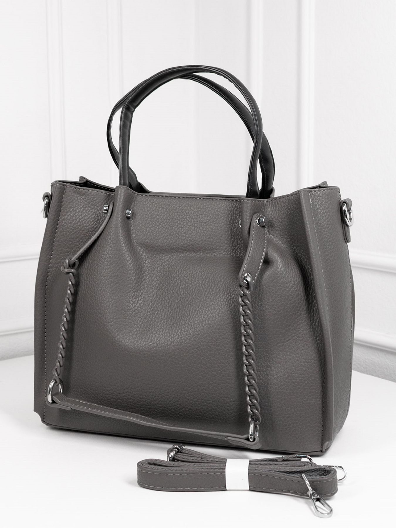 Шоппер ISSA Plus модель SU3-190_серый Фото