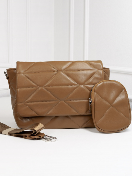 Крос-боді ISSA Plus модель SU3-193_коричневый Фото