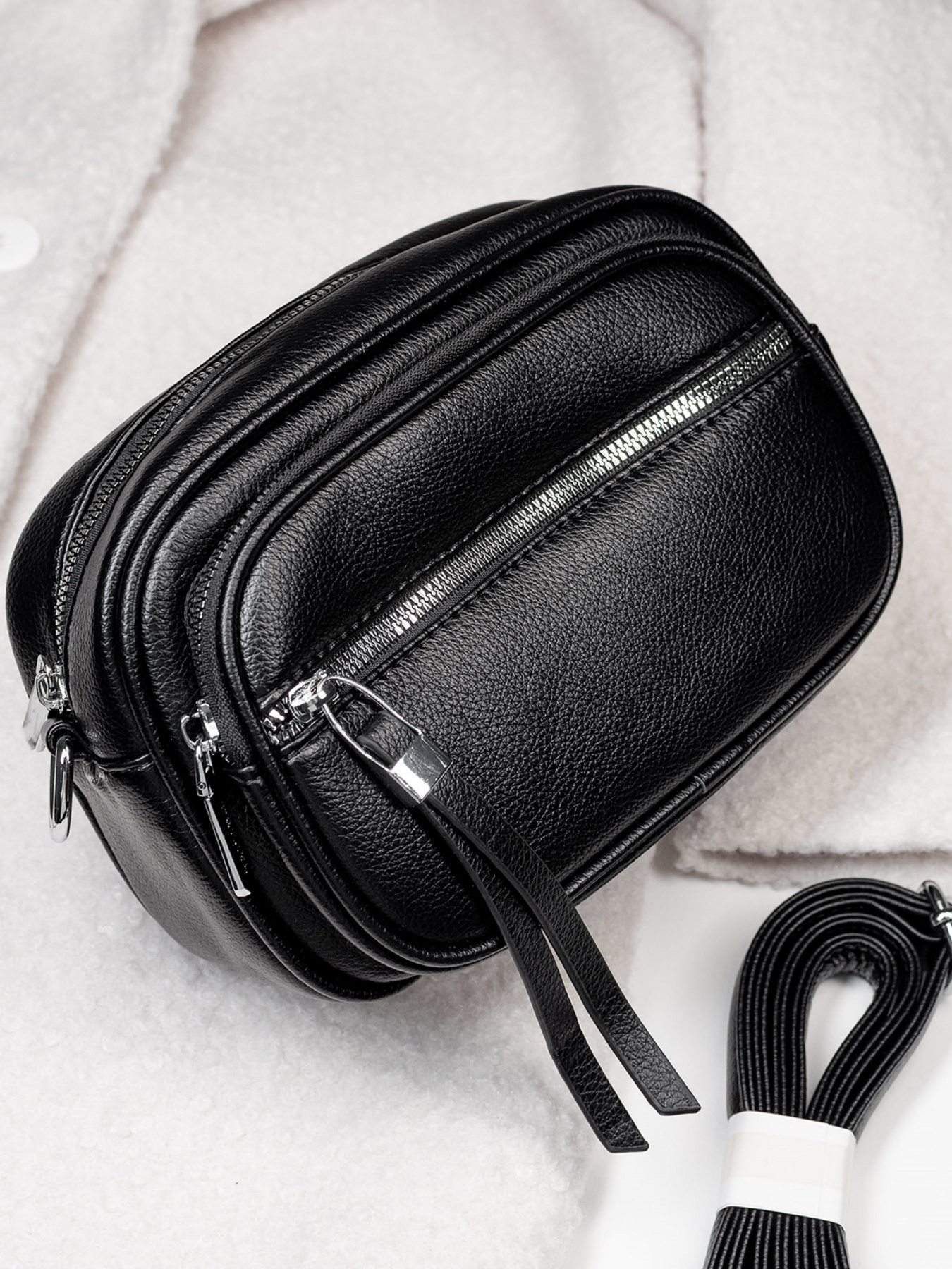 Крос-боді ISSA Plus модель SU3-197_черный Фото