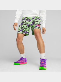 Шорты спортивные PUMA Melo x Toxic Aop Short Ii модель 622889 Фото