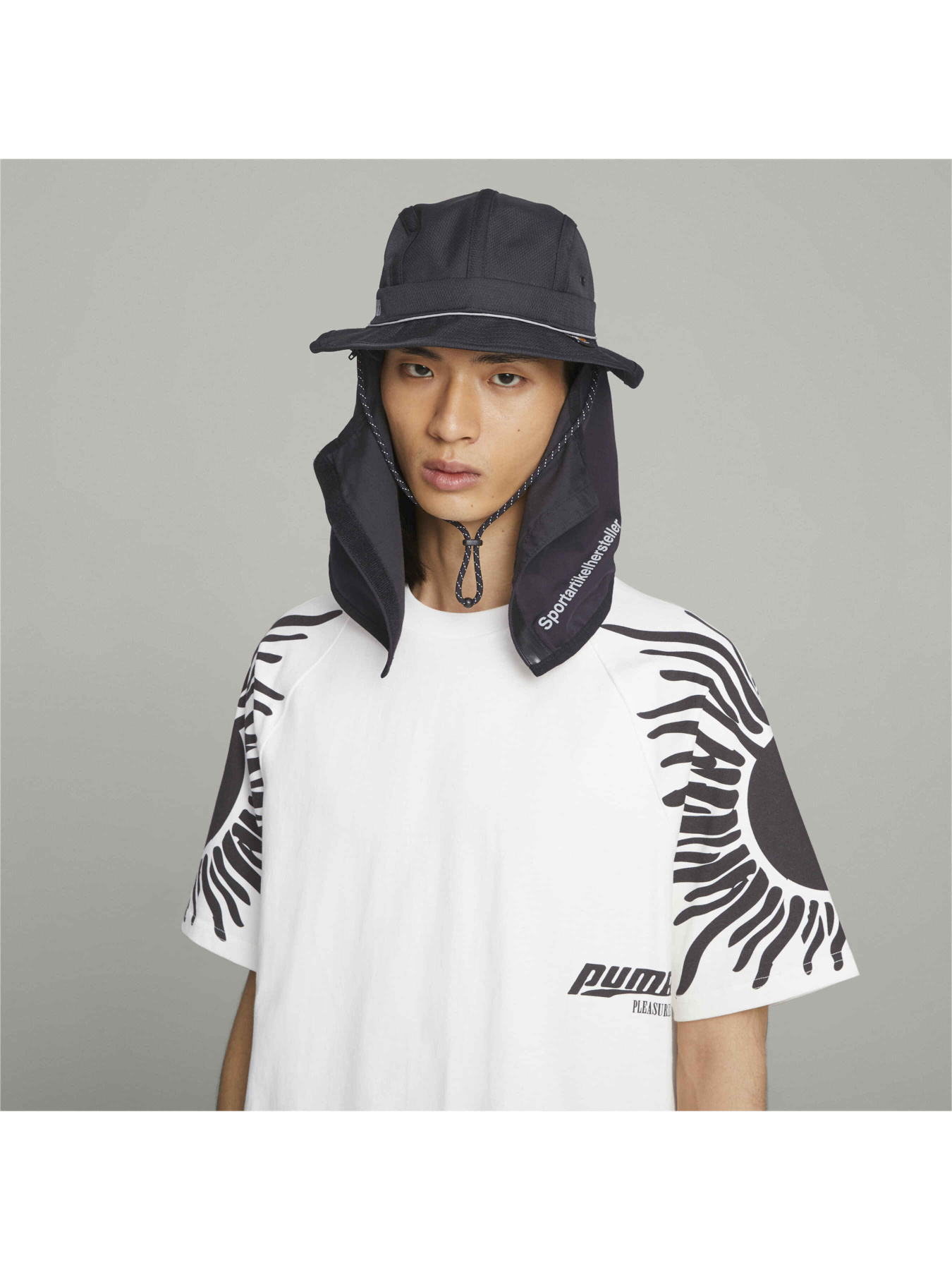 Панама PUMA x Pleasures Bucket Hat модель 024835 Фото