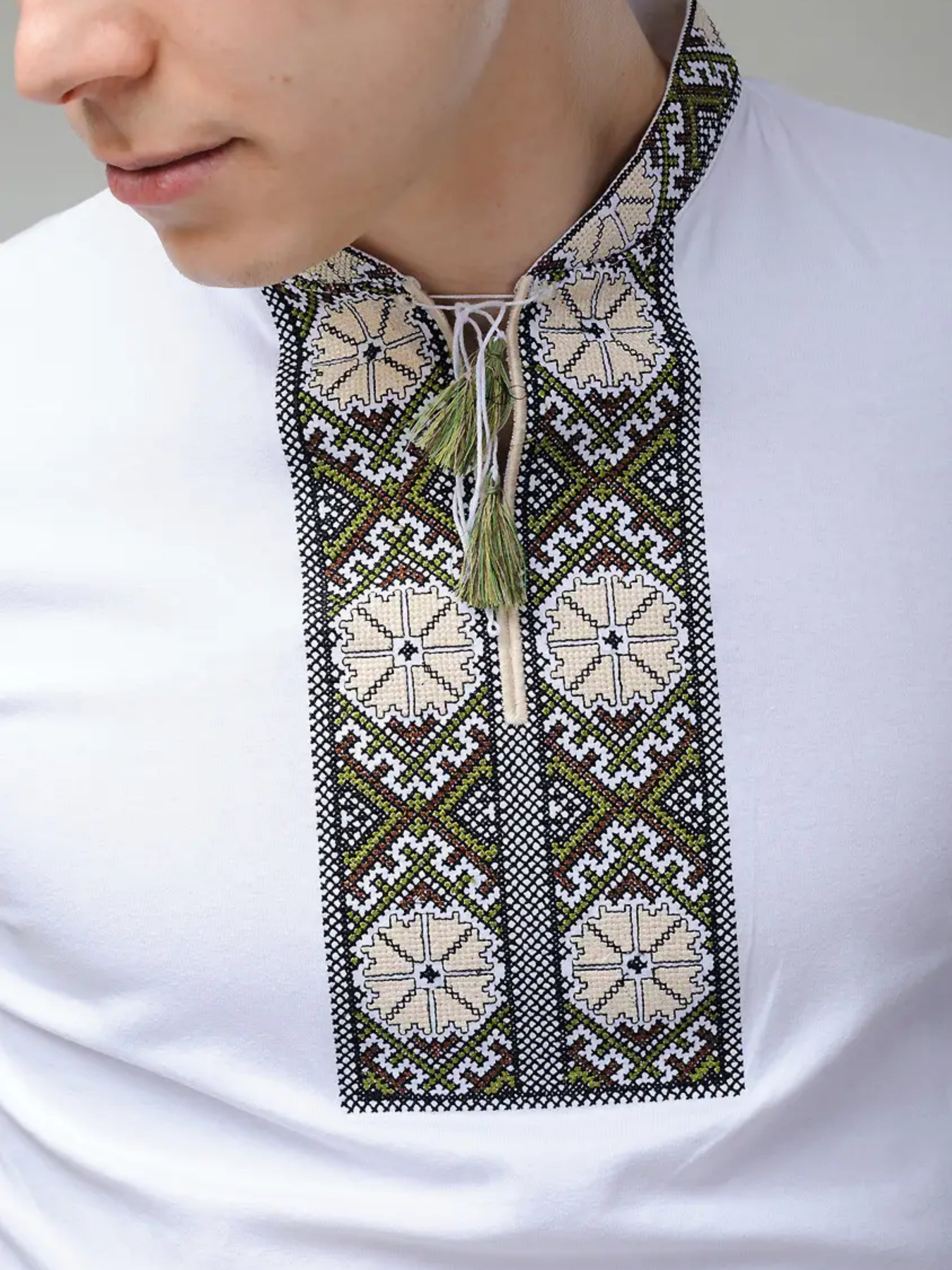 Вышитая рубашка Melanika модель 1528300302 Фото