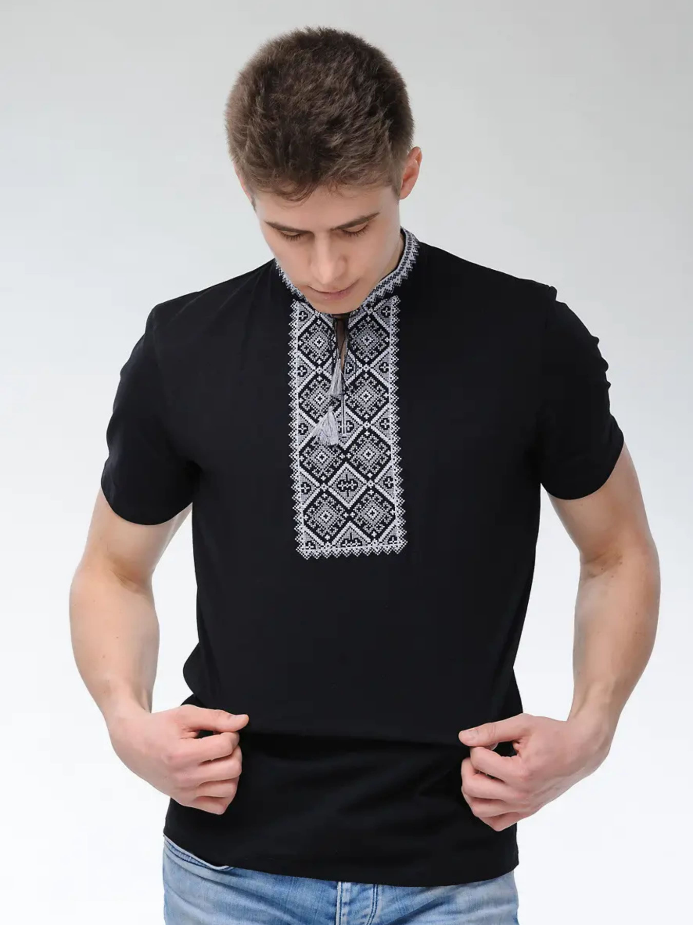 Вышитая рубашка Melanika модель 1528316263 Фото