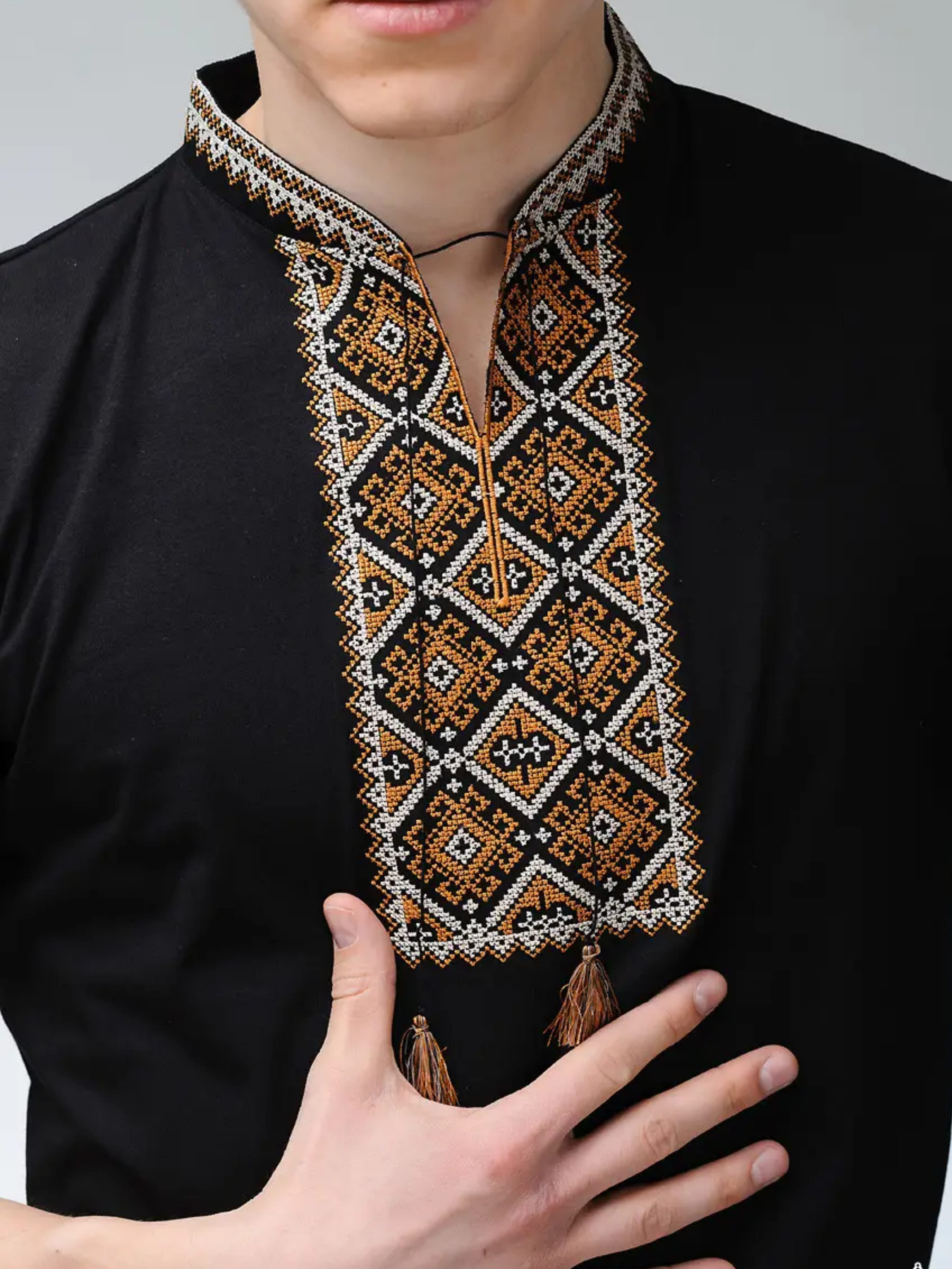 Вышитая рубашка Melanika модель 1528318054 Фото