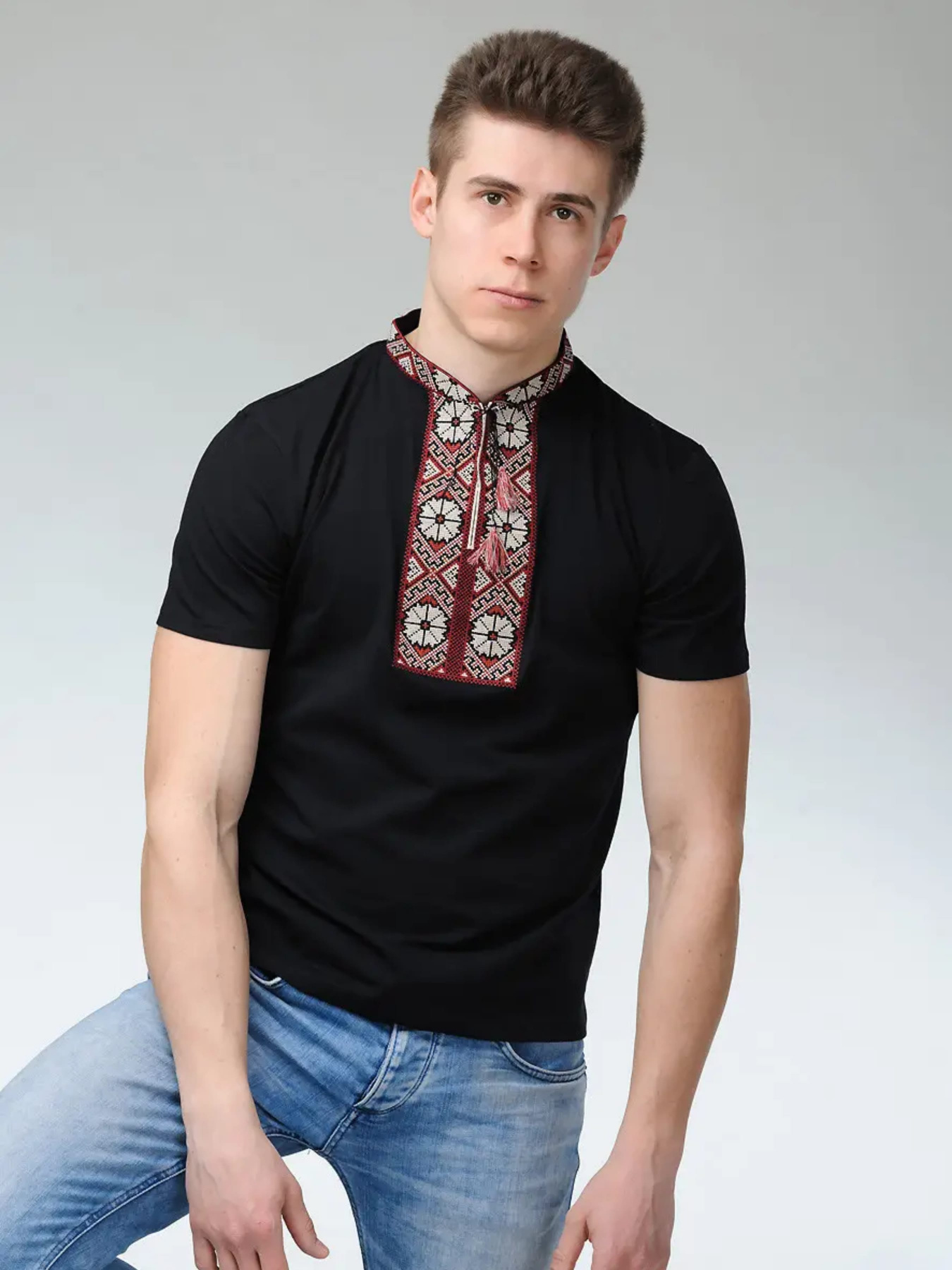 Вышитая рубашка Melanika модель 1528276633 Фото