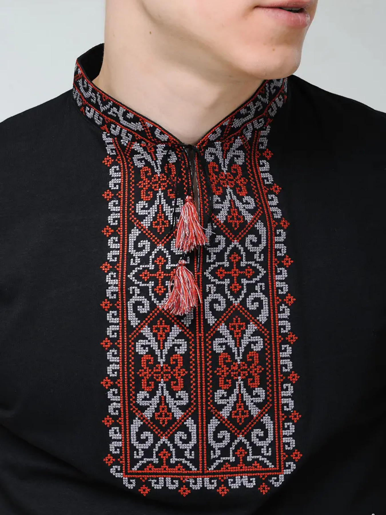 Вышитая рубашка Melanika модель 1528271948 Фото