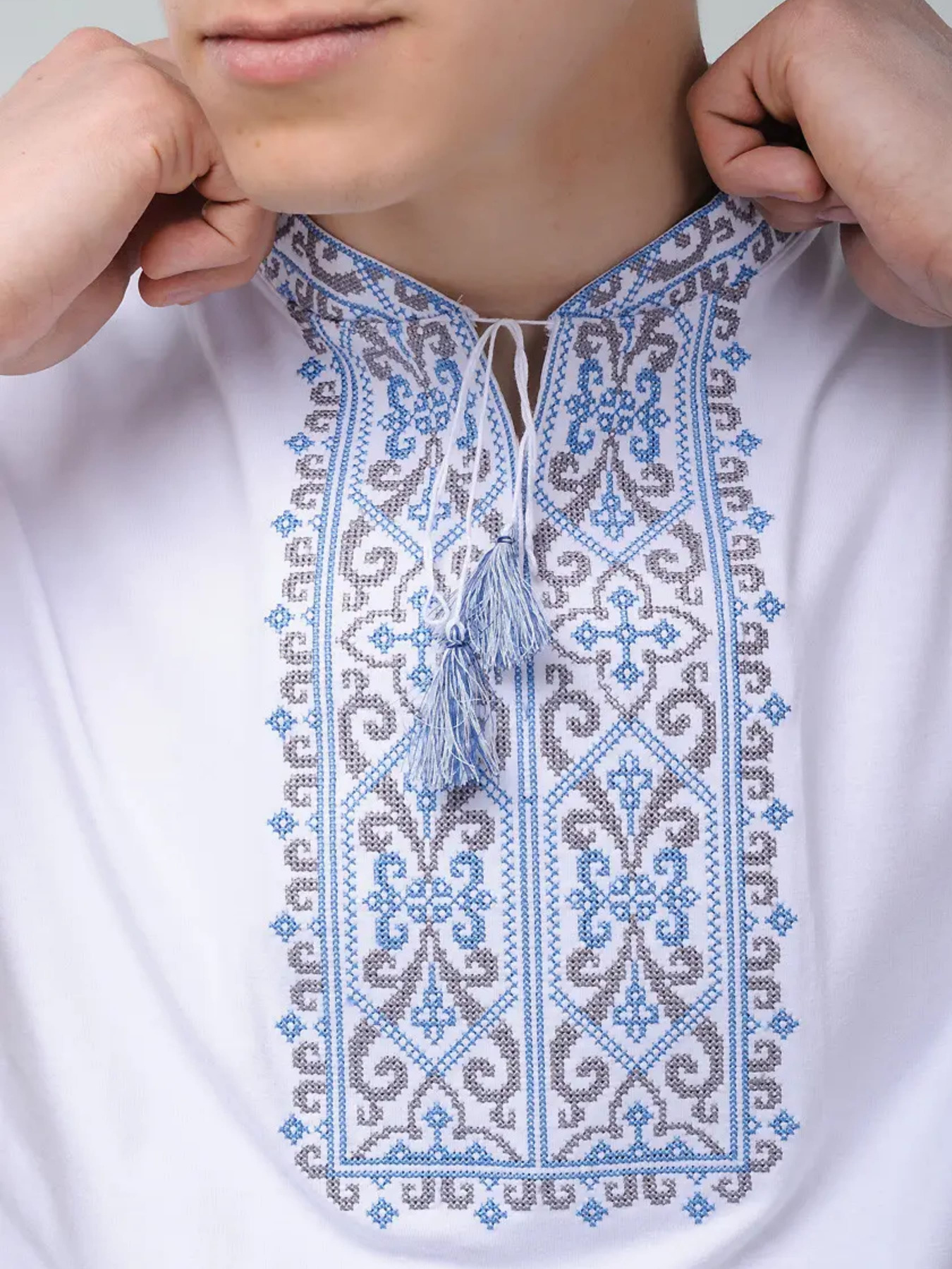 Вышитая рубашка Melanika модель 1528269410 Фото