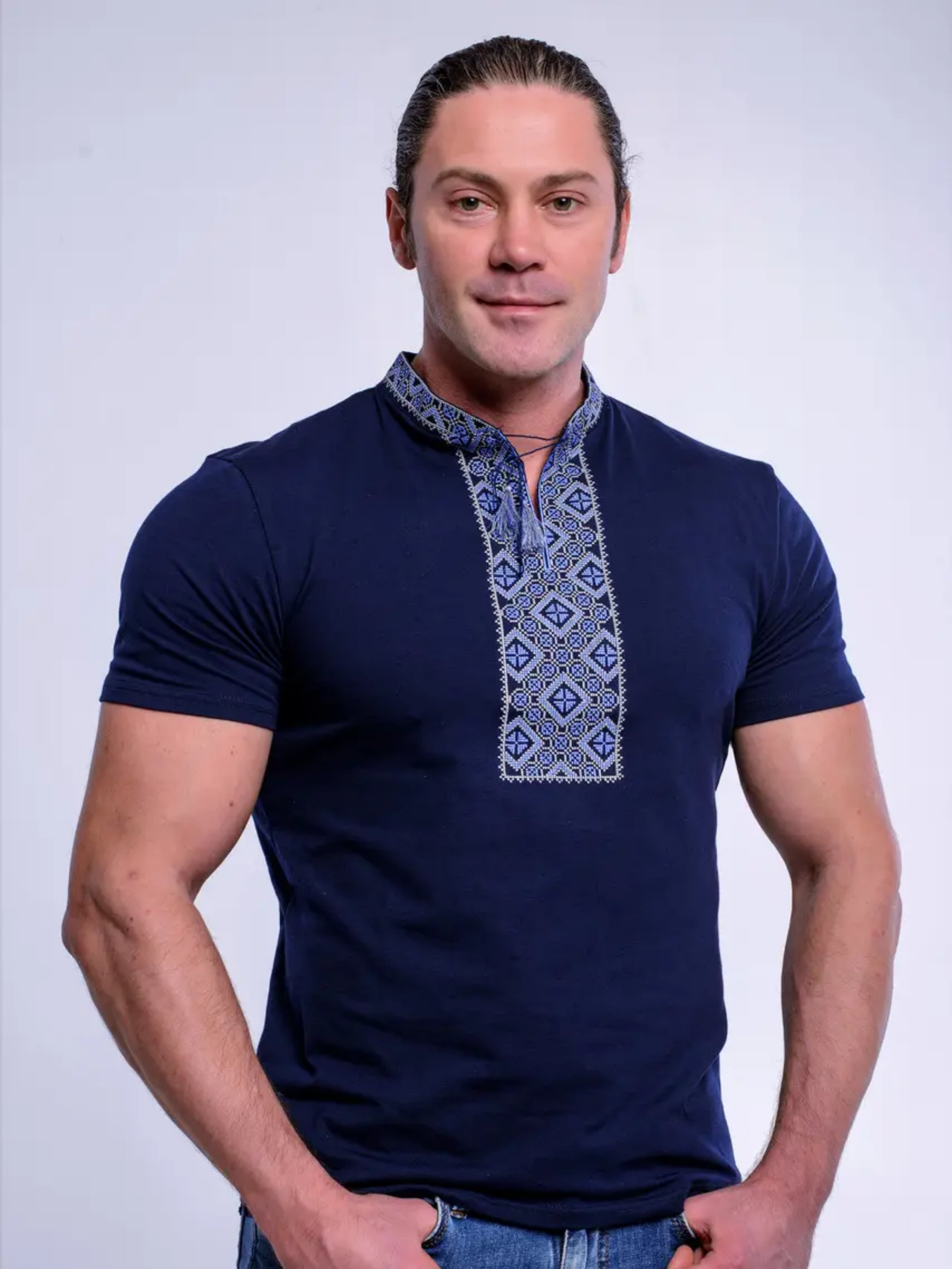 Вышитая рубашка Melanika модель 1528190635 Фото