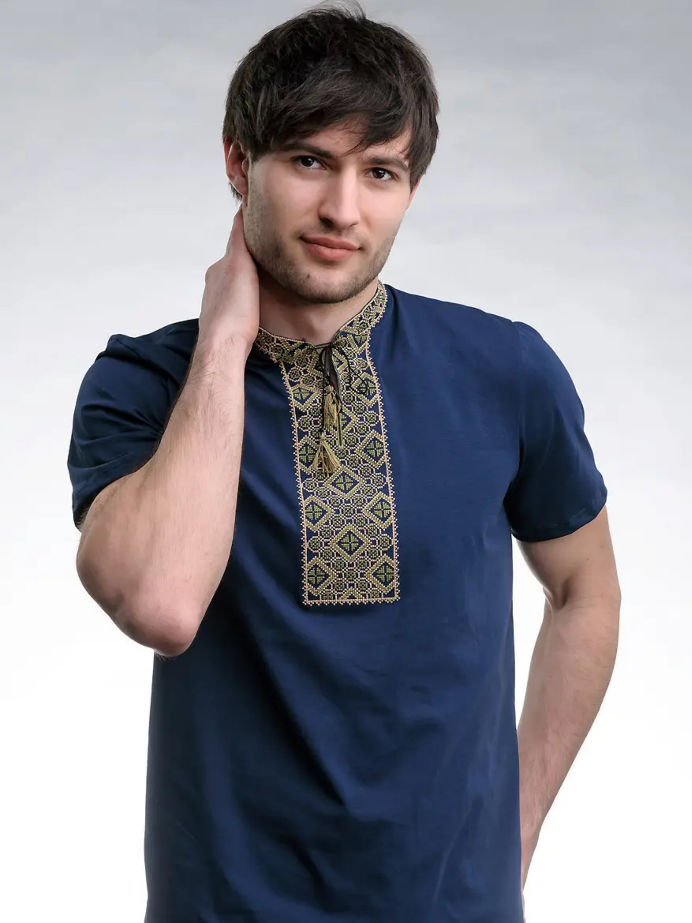 Вышитая рубашка Melanika модель 1528194156 Фото