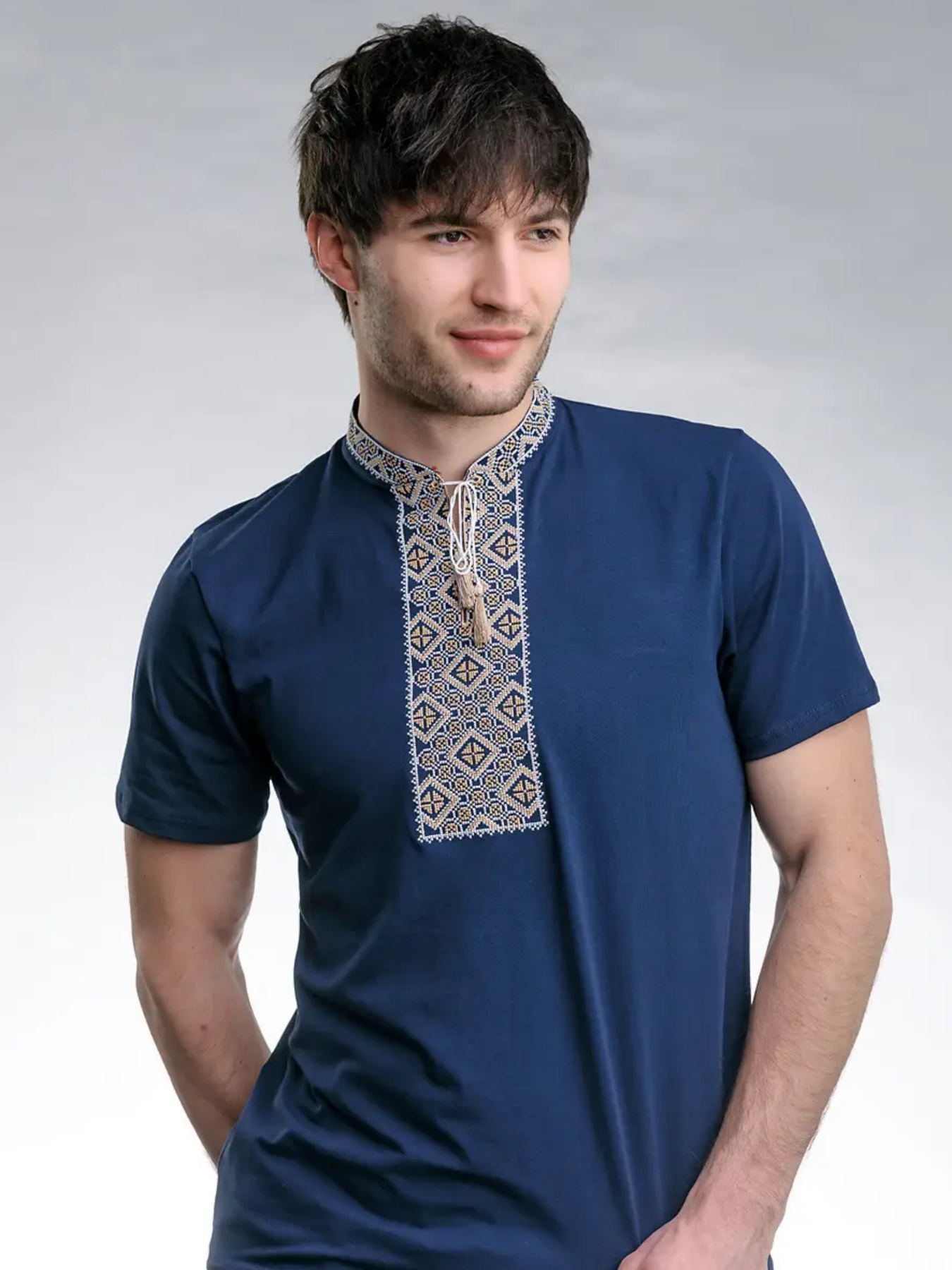 Вышитая рубашка Melanika модель 1528200297 Фото