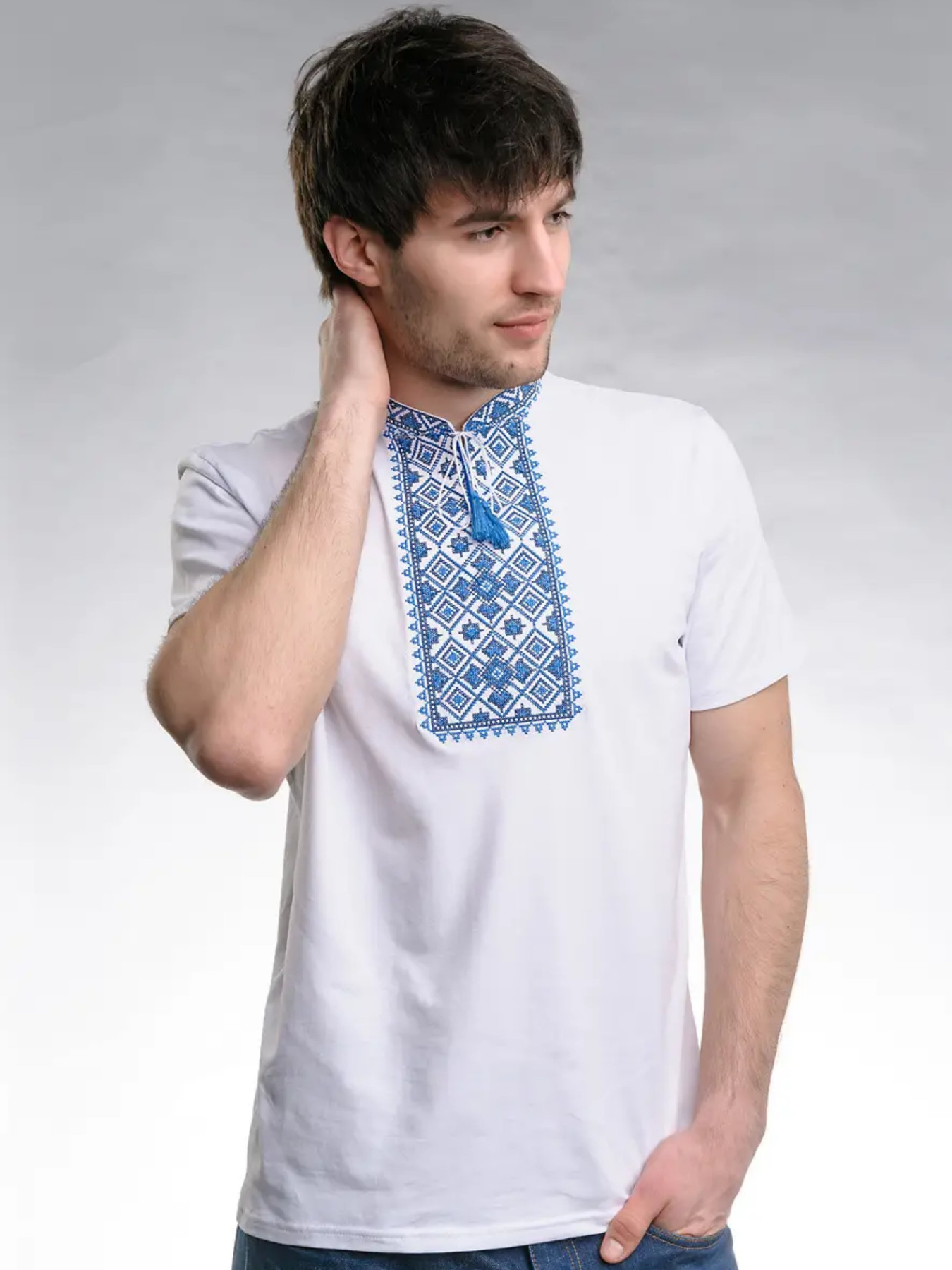 Вышитая рубашка Melanika модель 1528181325 Фото