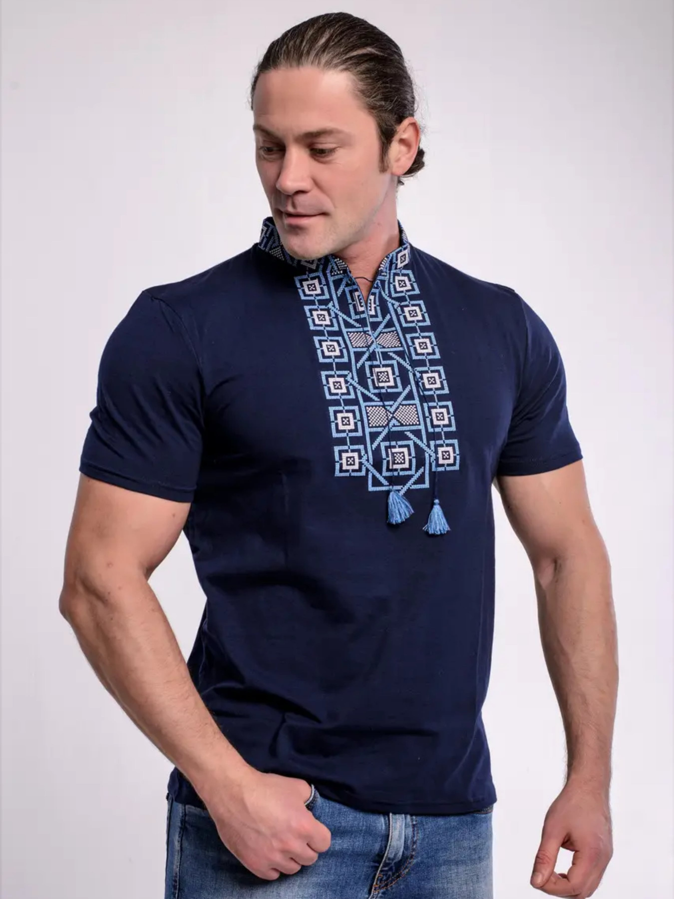 Вышитая рубашка Melanika модель 1528162853 Фото