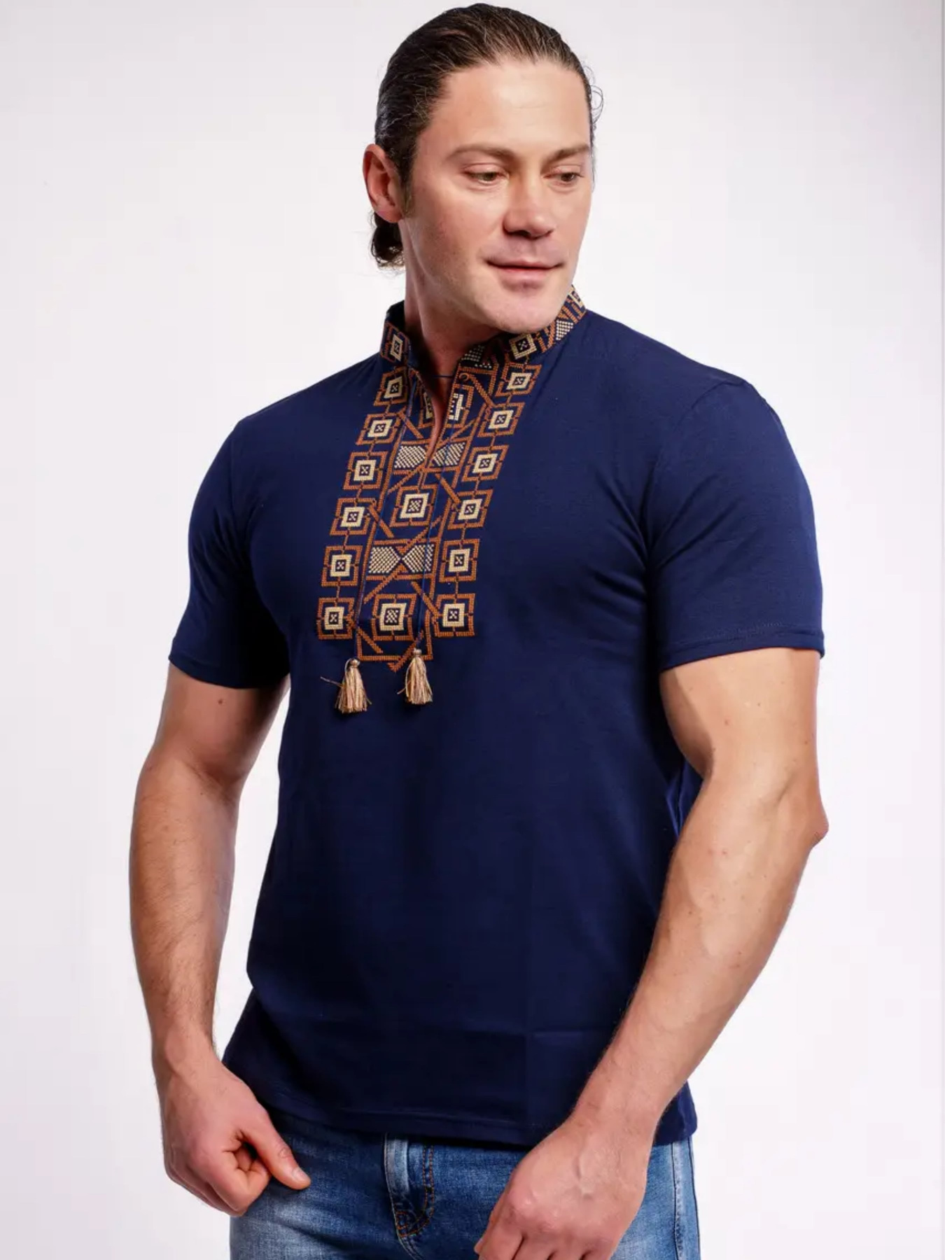 Вышитая рубашка Melanika модель 1528152545 Фото