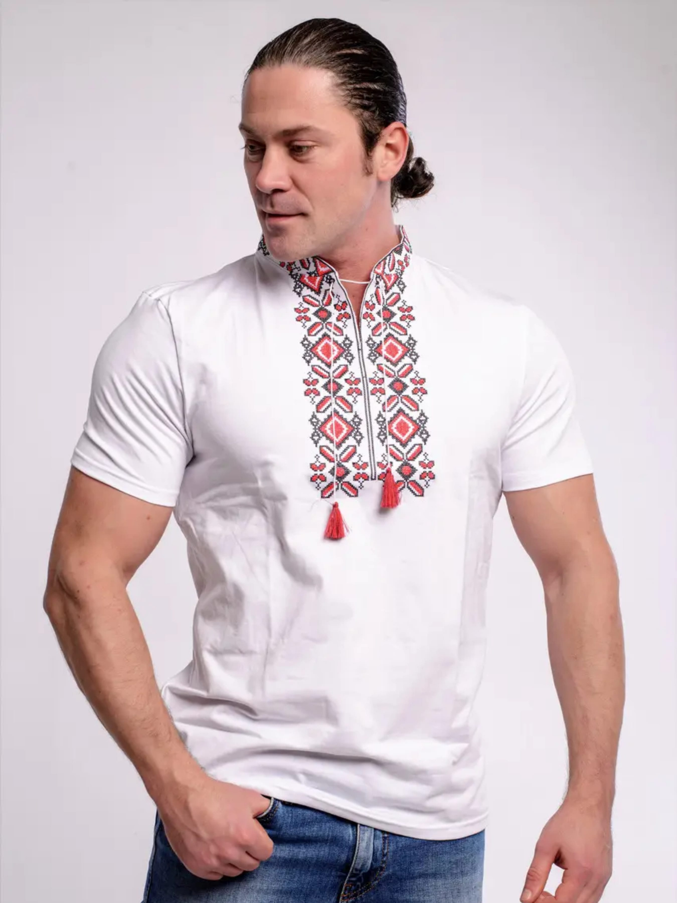 Вышитая рубашка Melanika модель 1589291504 Фото