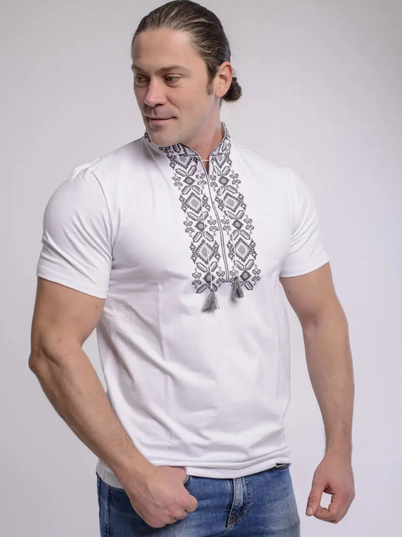 Вышитая рубашка Melanika модель 1589292643 Фото