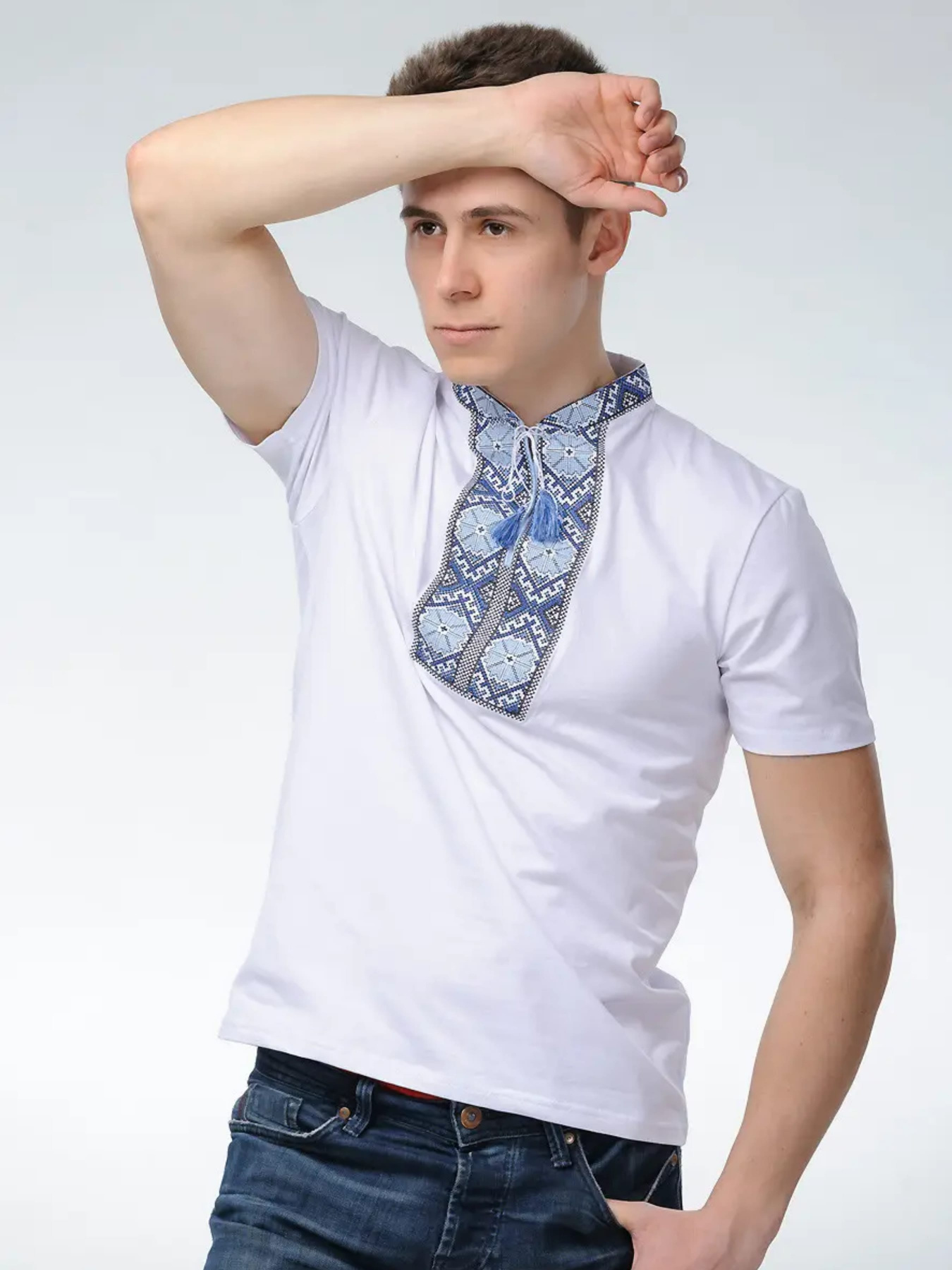 Вышитая рубашка Melanika модель 1528282685 Фото